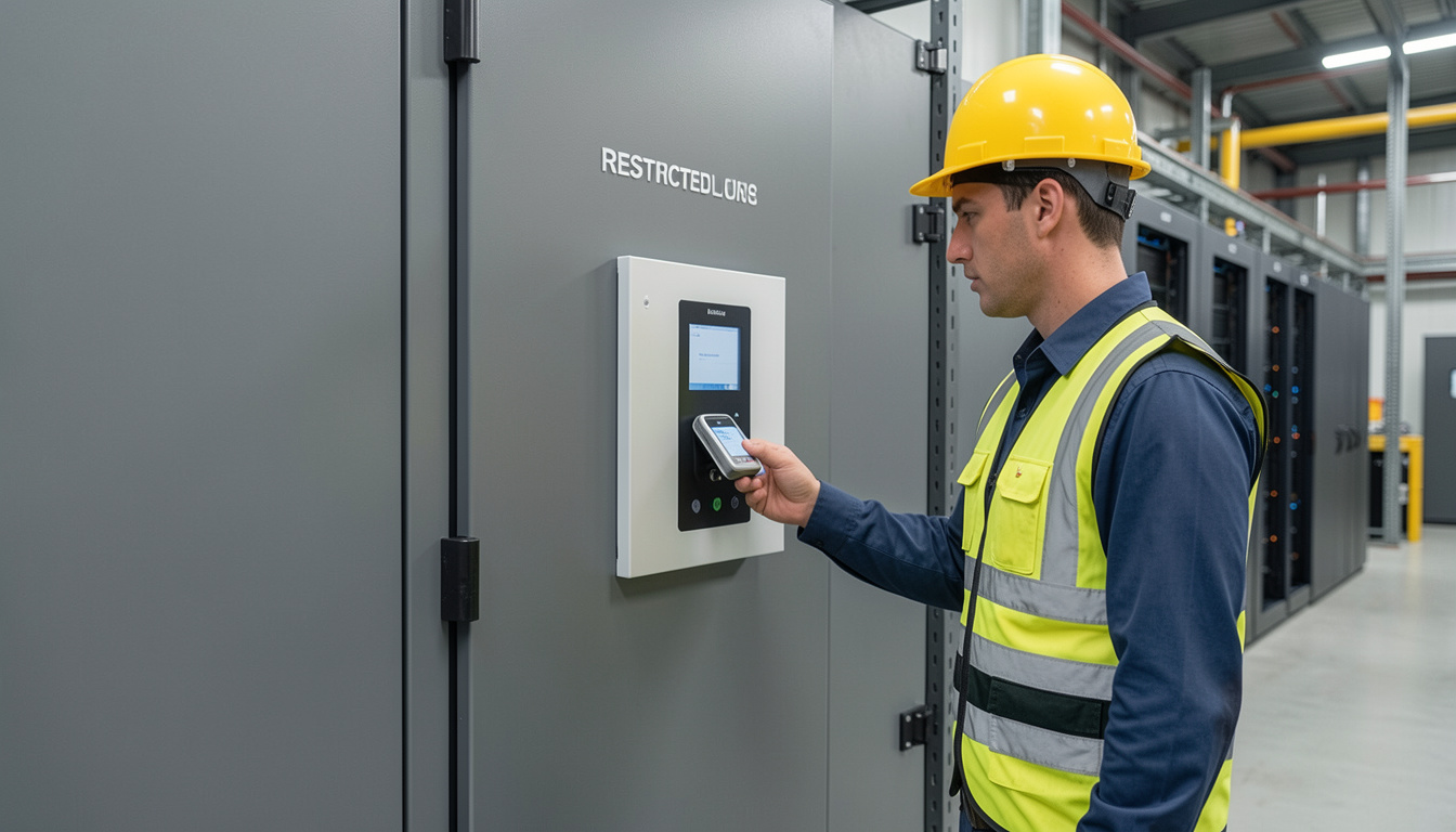 ระบบควบคุมการเข้าออกโรงงานสำหรับห้อง Server และพื้นที่สำคัญ